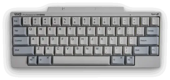 HHKB HYBRID Typ S Weiß