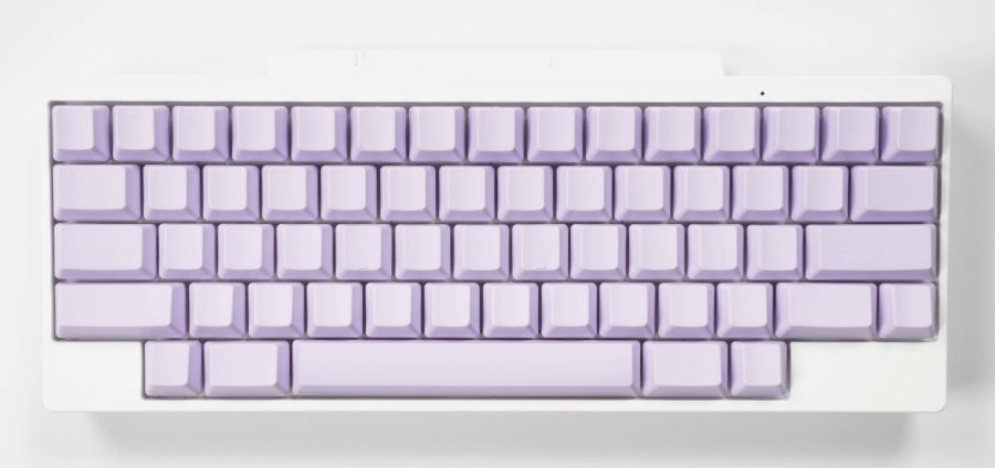 Teclas en blanco Wisteria