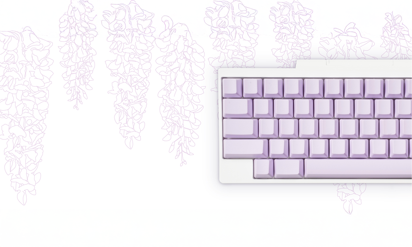 HHKB Professional Wisteria Keycaps